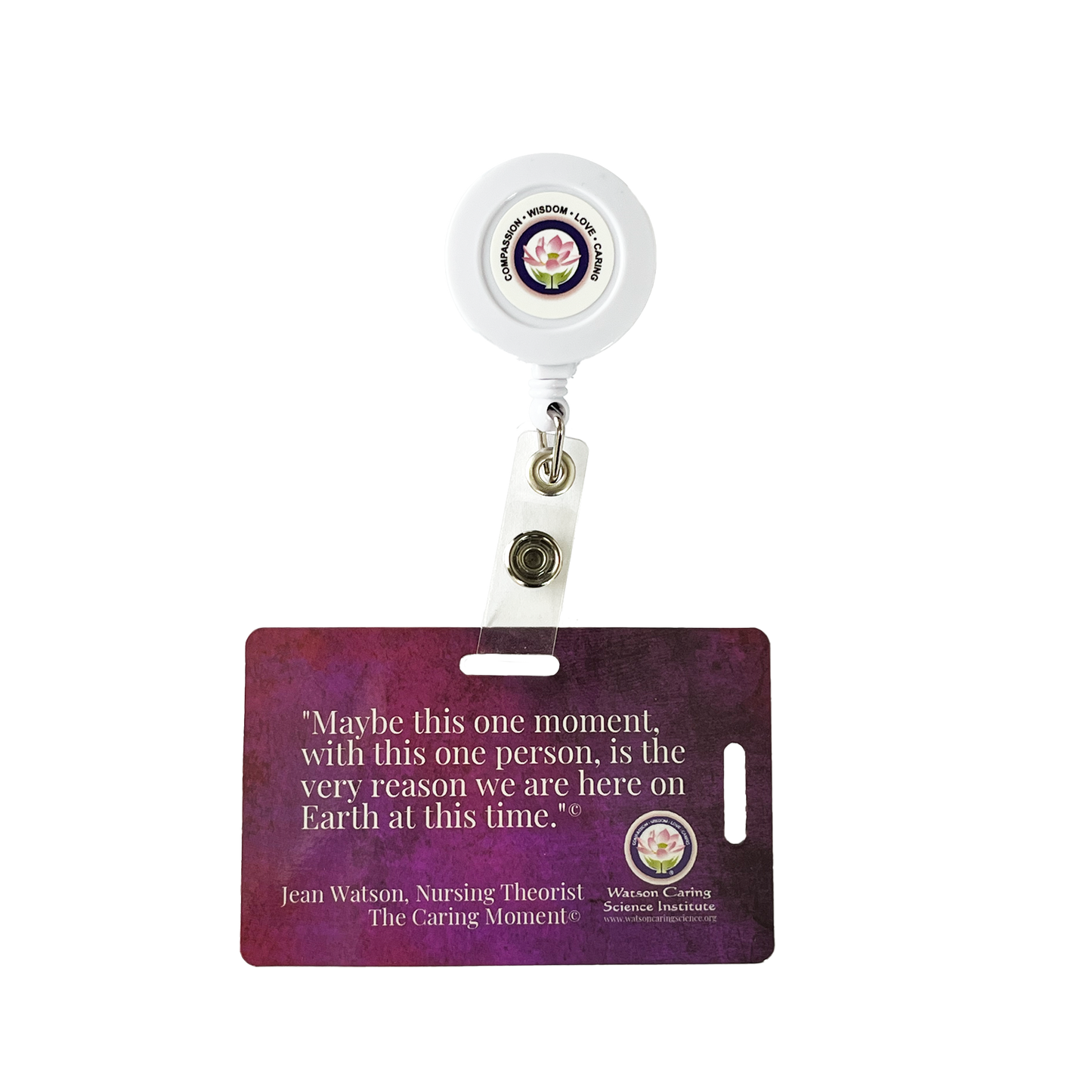WCSI Retractable Badge Reel With Badge Holder