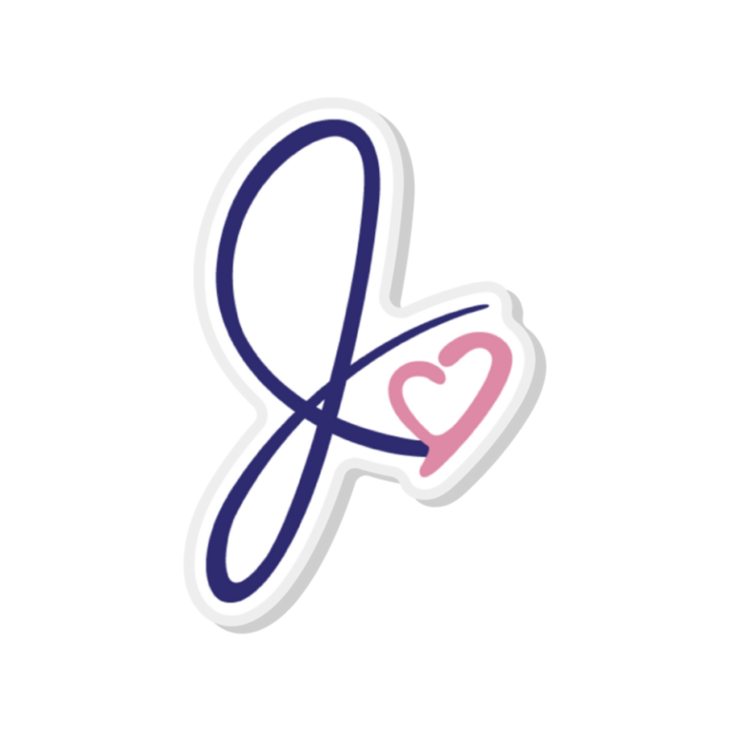 J Heart Pin