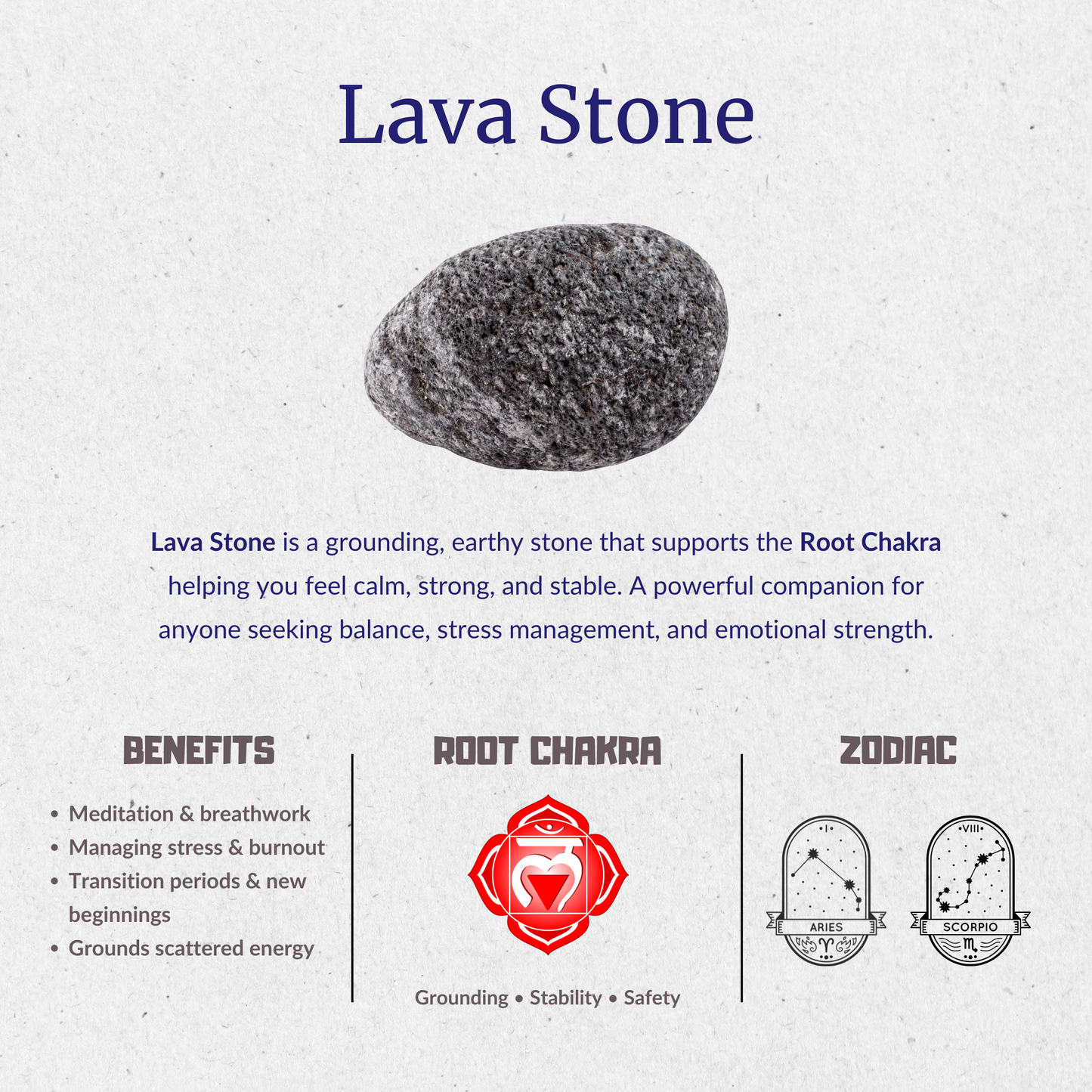 Lava Stone Bracelet