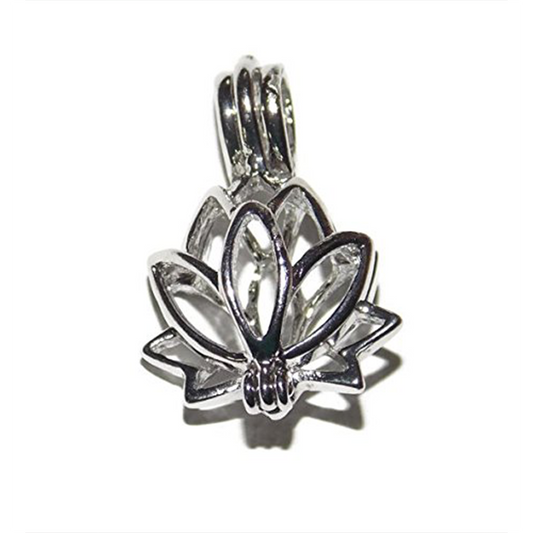Lotus Pearl Pendant