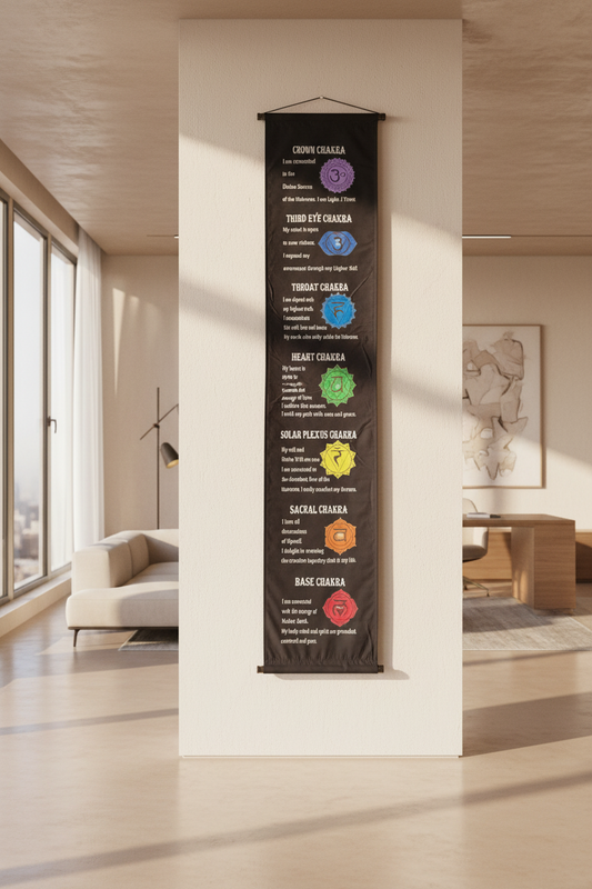 7 Chakra Hanging Tapestry
