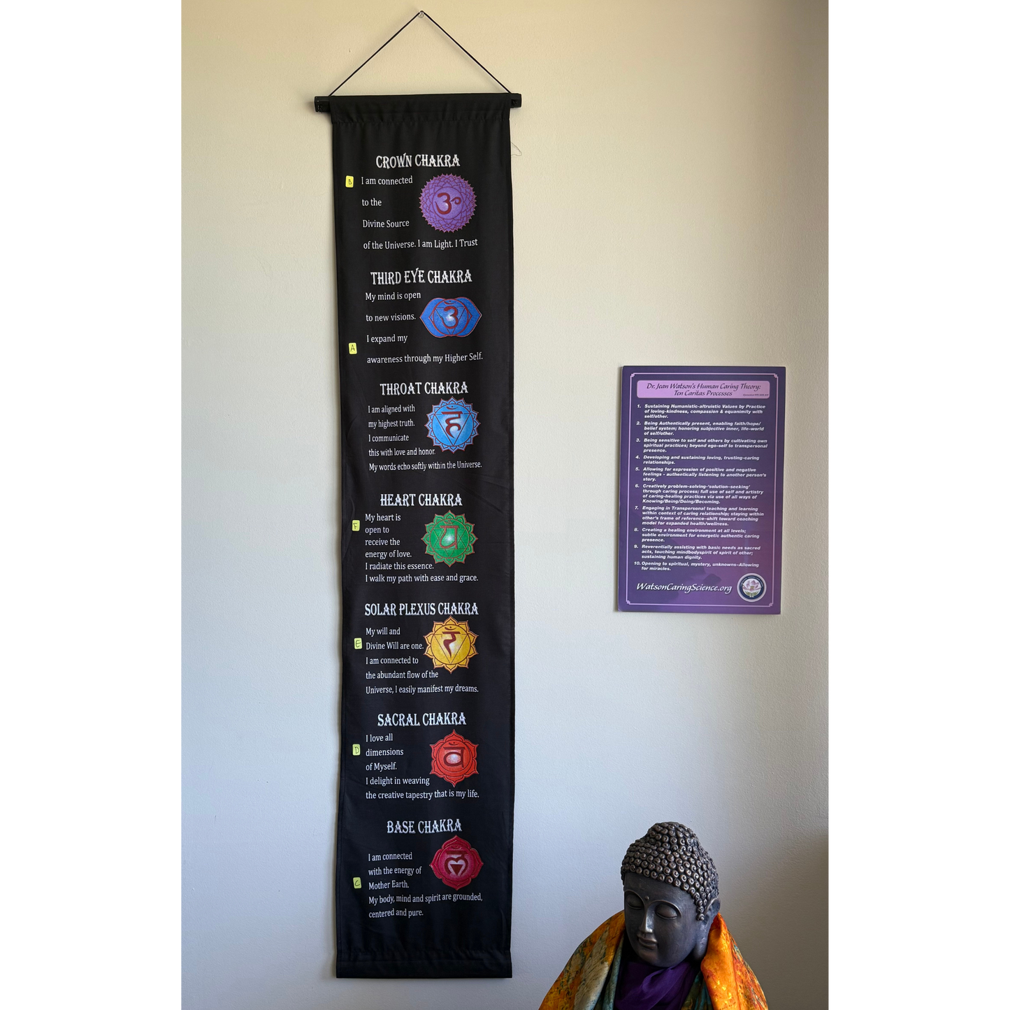 7 Chakra Hanging Tapestry