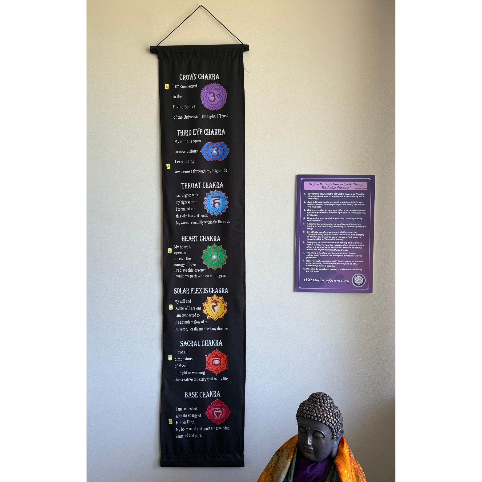 7 Chakra Hanging Tapestry
