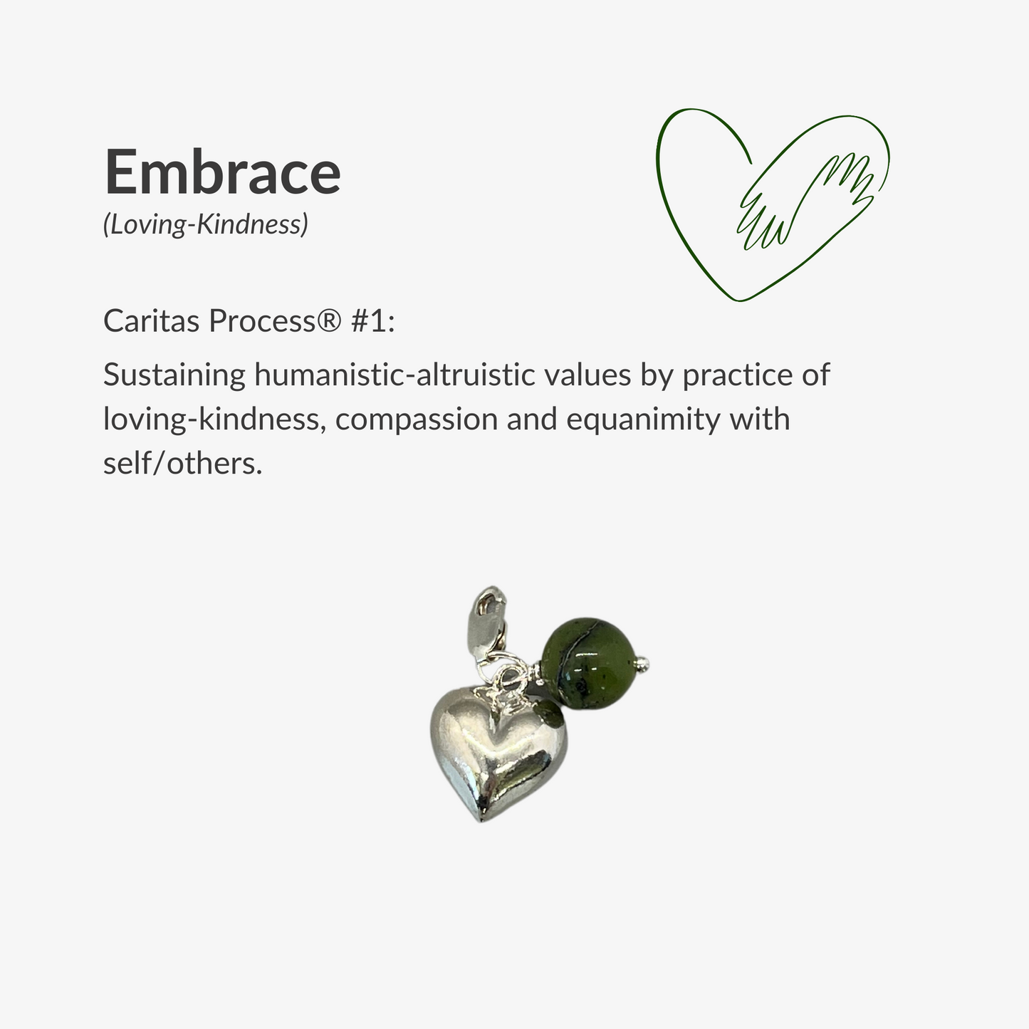 10 Caritas Process® Charm (Necklace)