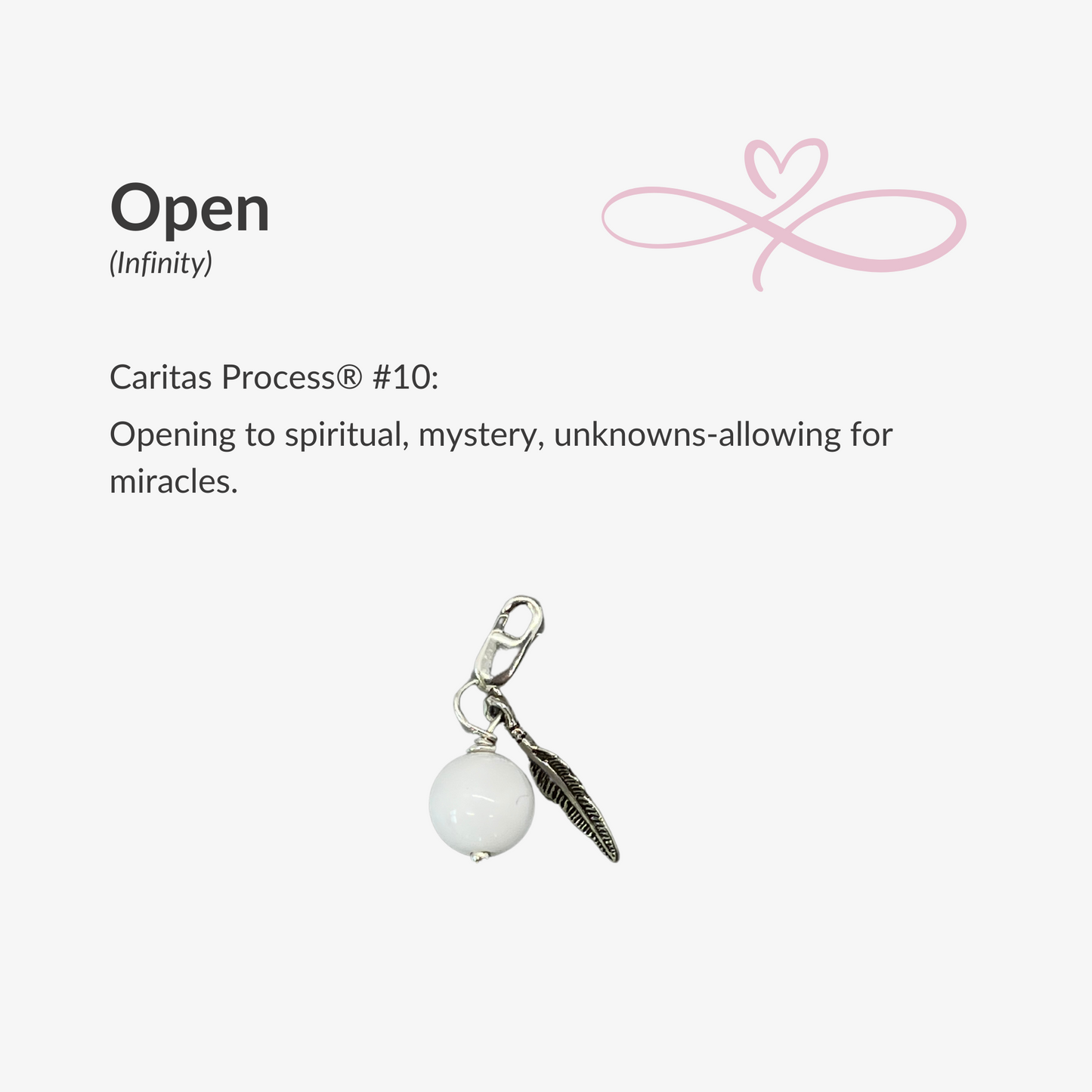 10 Caritas Process® Charm (Necklace)