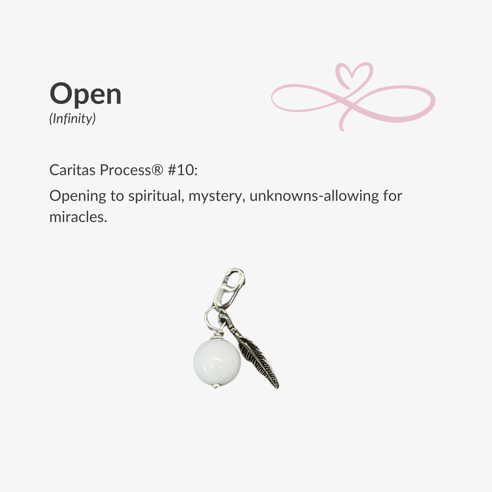 10 Caritas Process® Charms