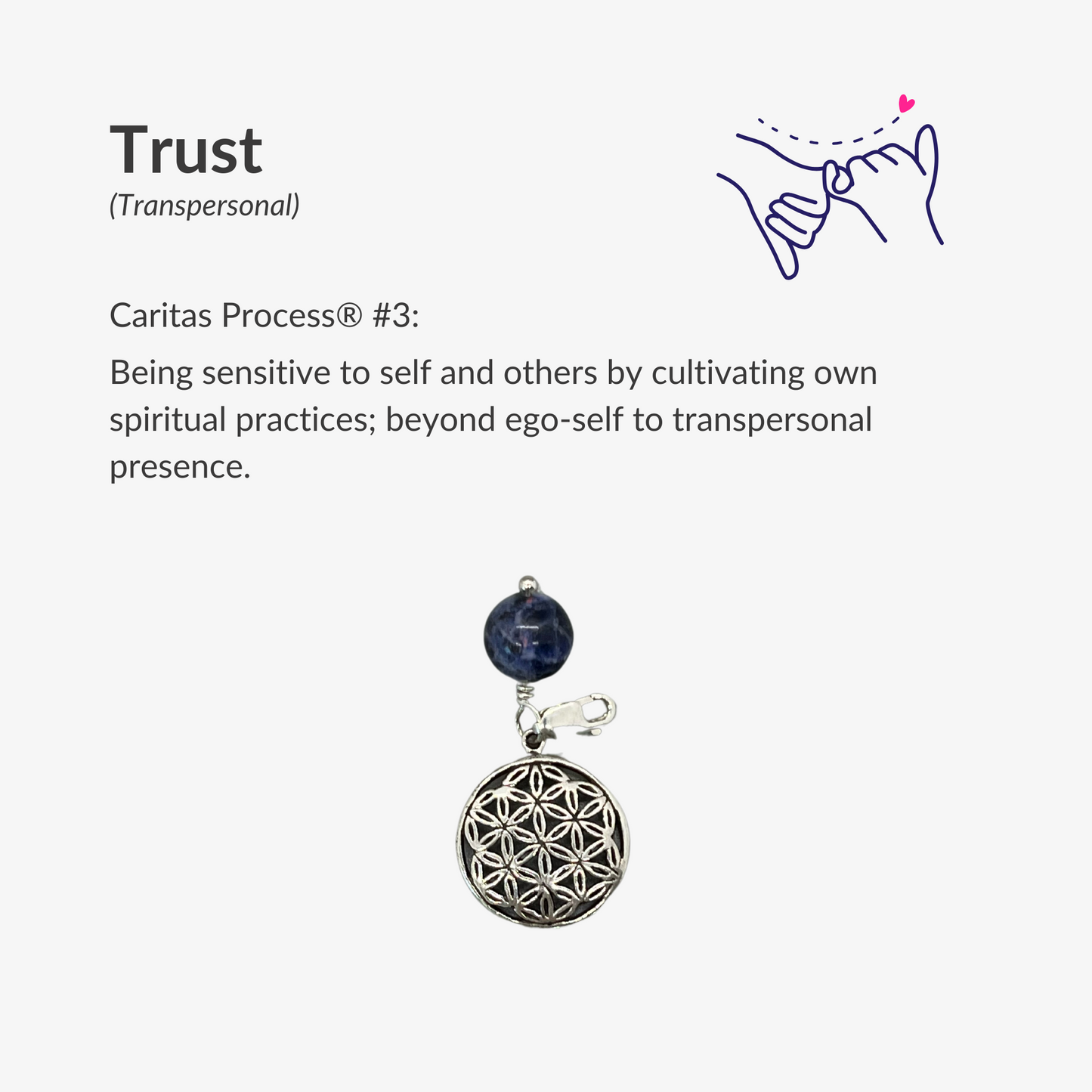 10 Caritas Process® Charm (Necklace)