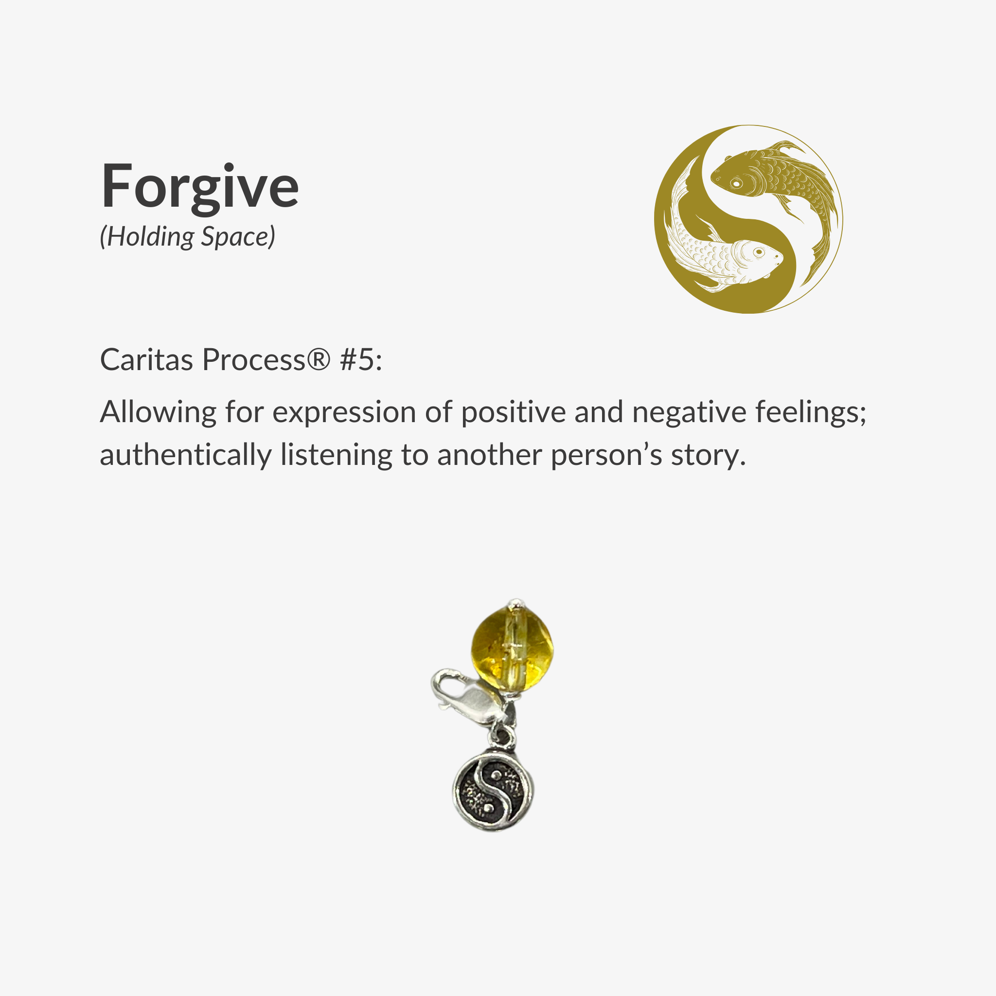 10 Caritas Process® Charms