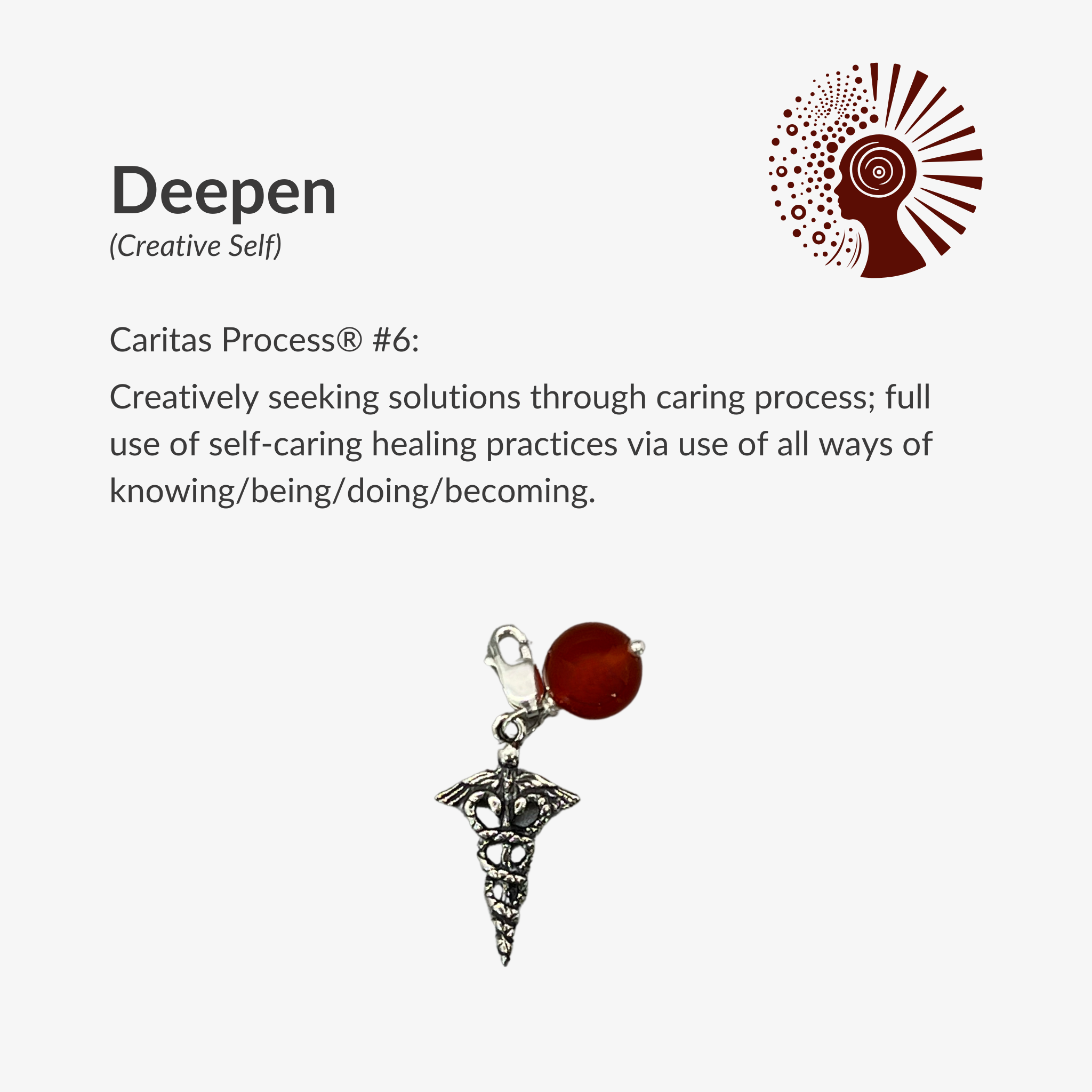 10 Caritas Process® Charms