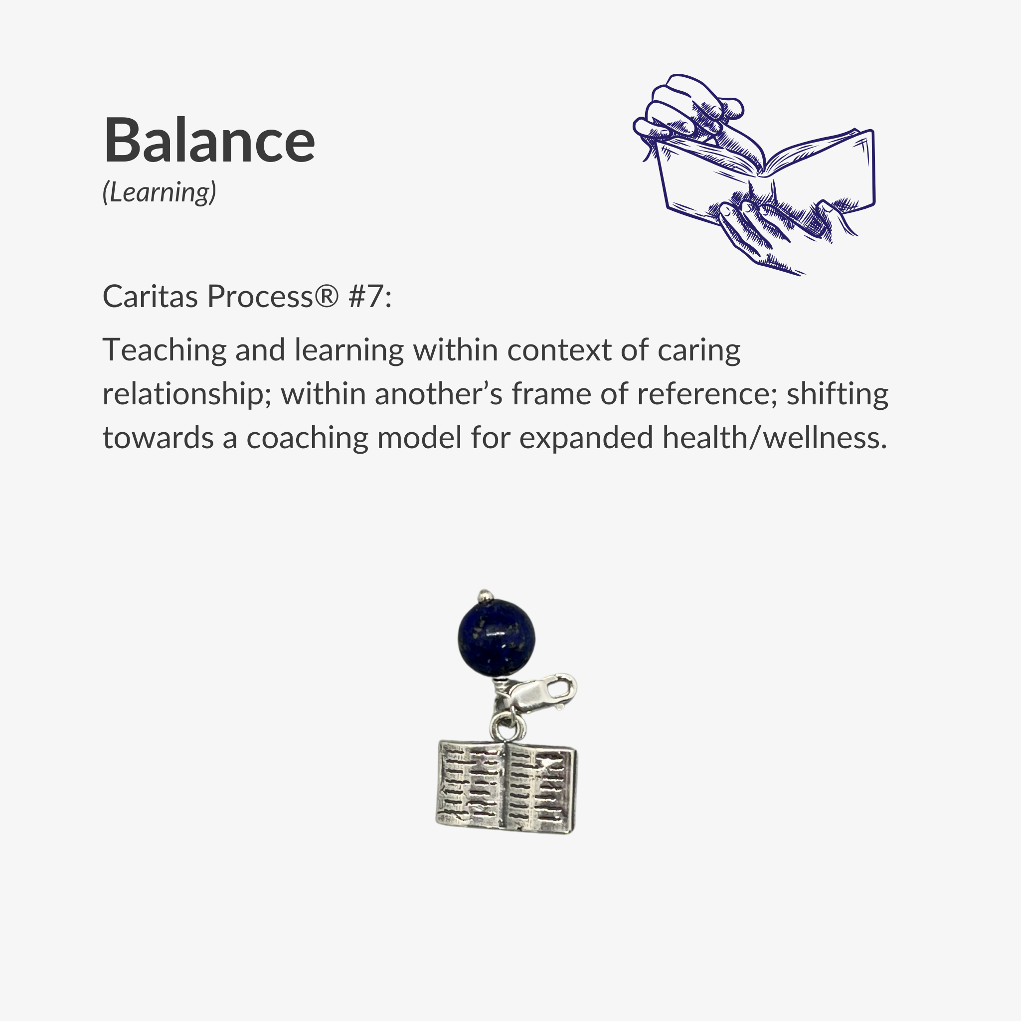 10 Caritas Process® Charms