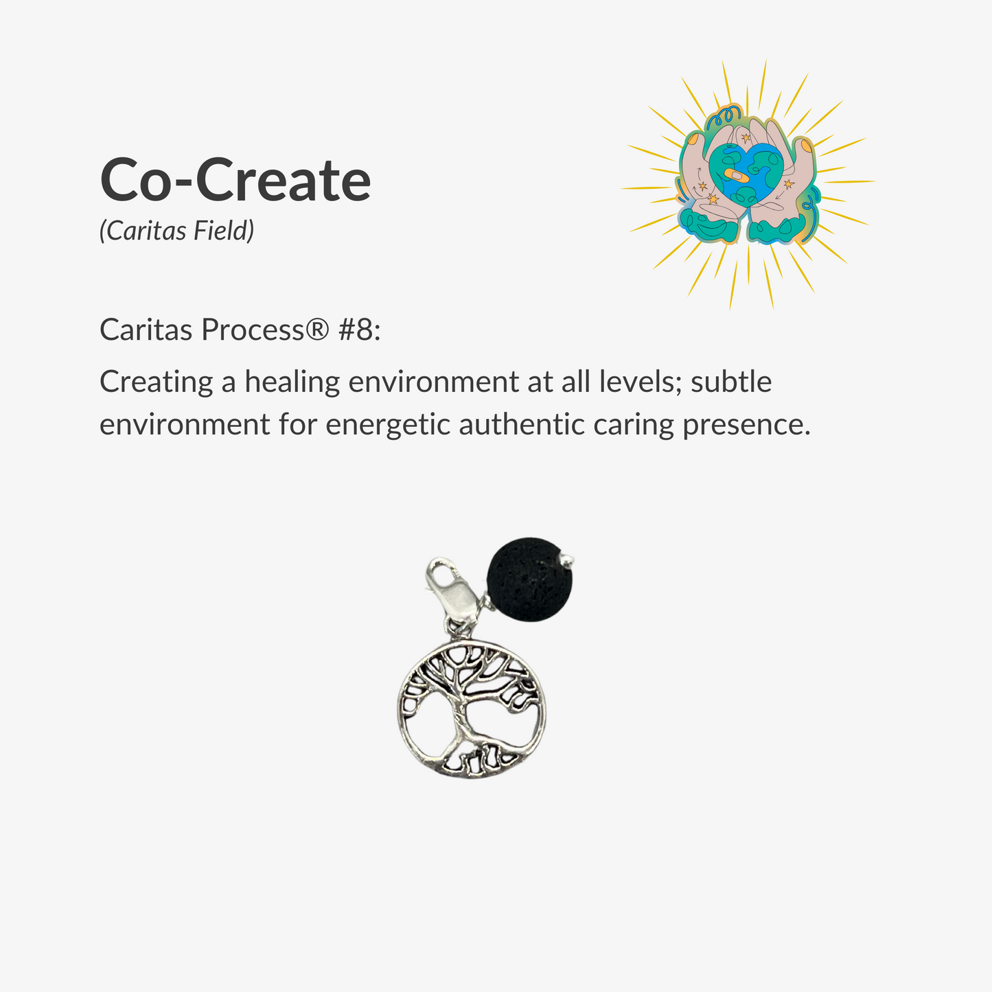 10 Caritas Process® Charm (Necklace)