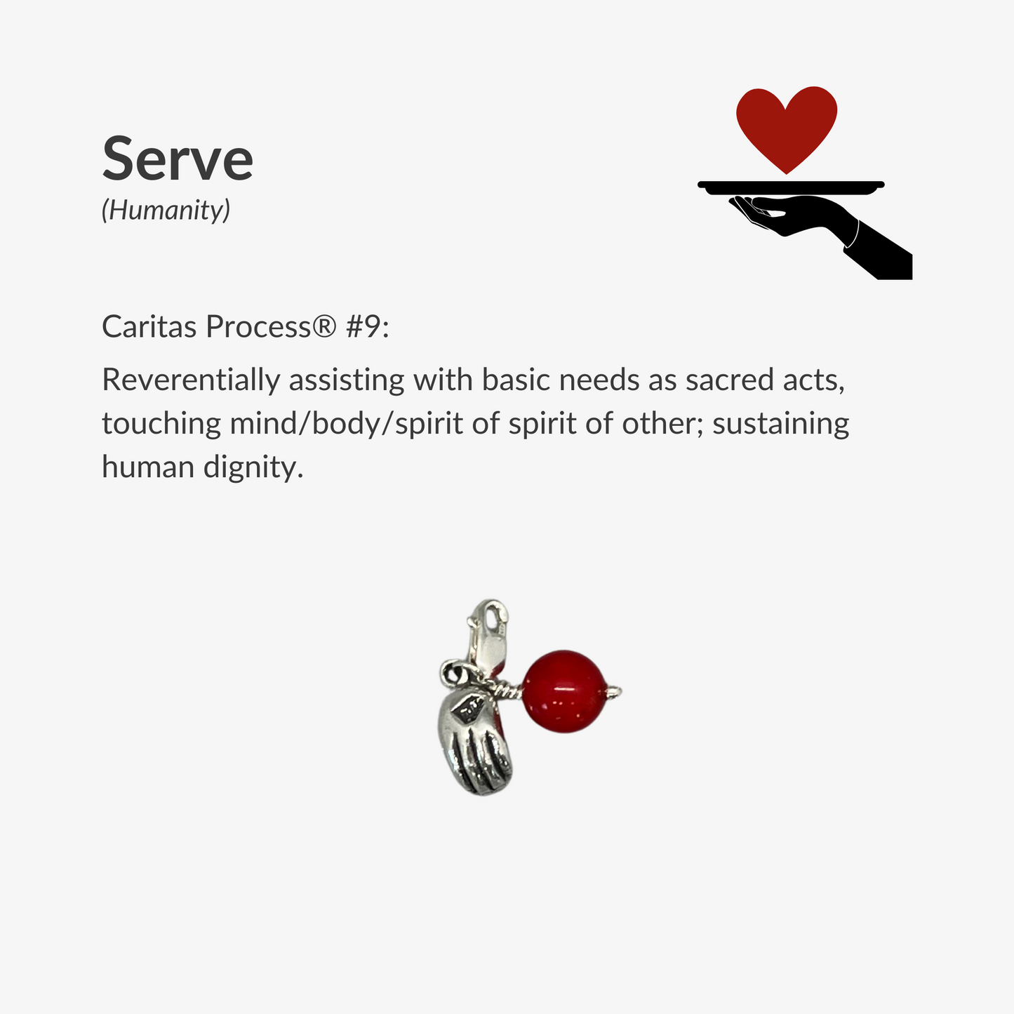 10 Caritas Process® Charm (Necklace)