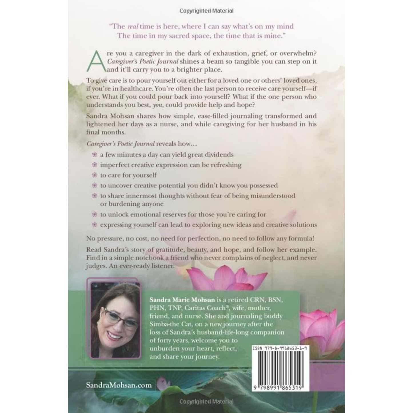 Caregiver's Poetic Journal Begin Healing from Grief and Loss Through Journaling