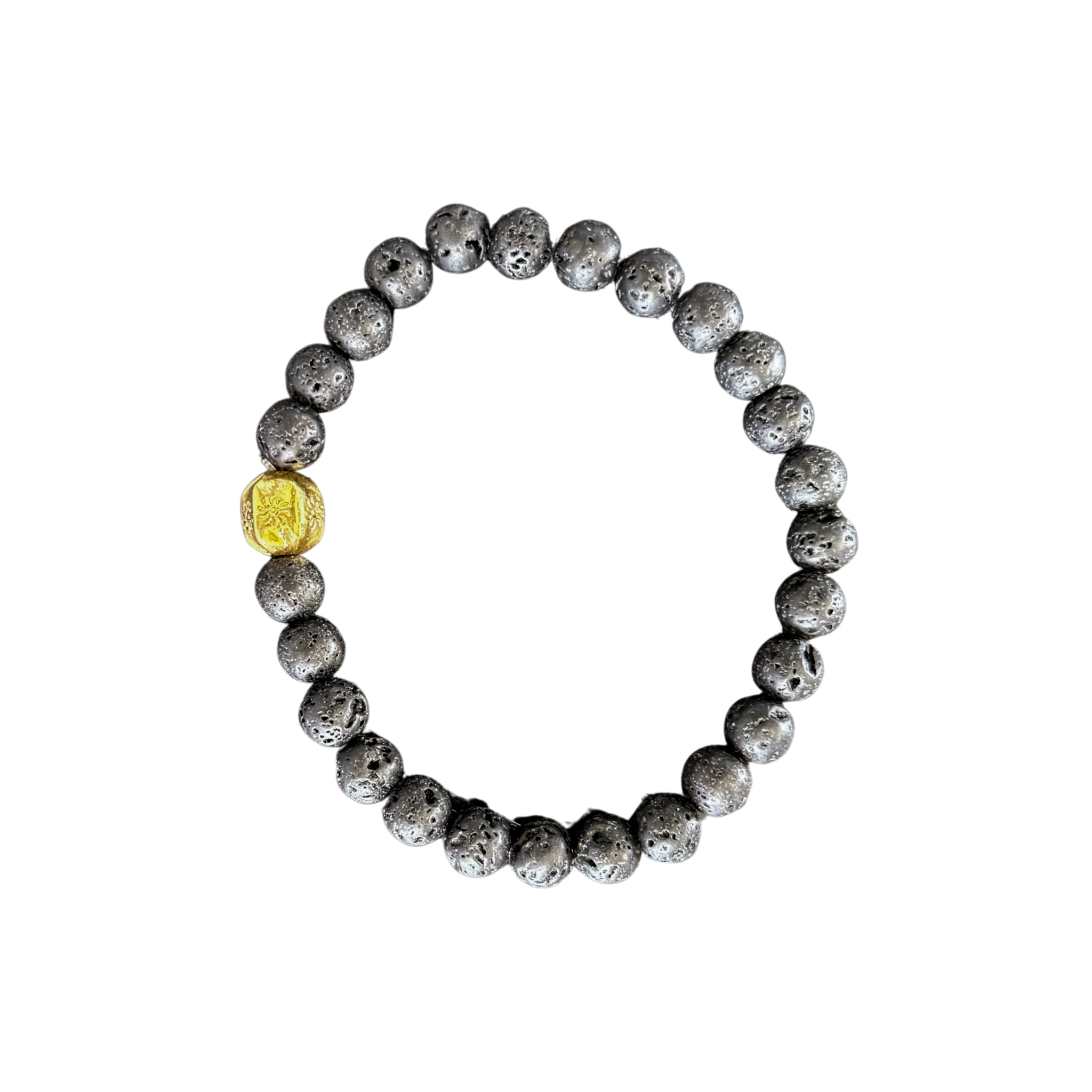 Lava Stone Bracelet