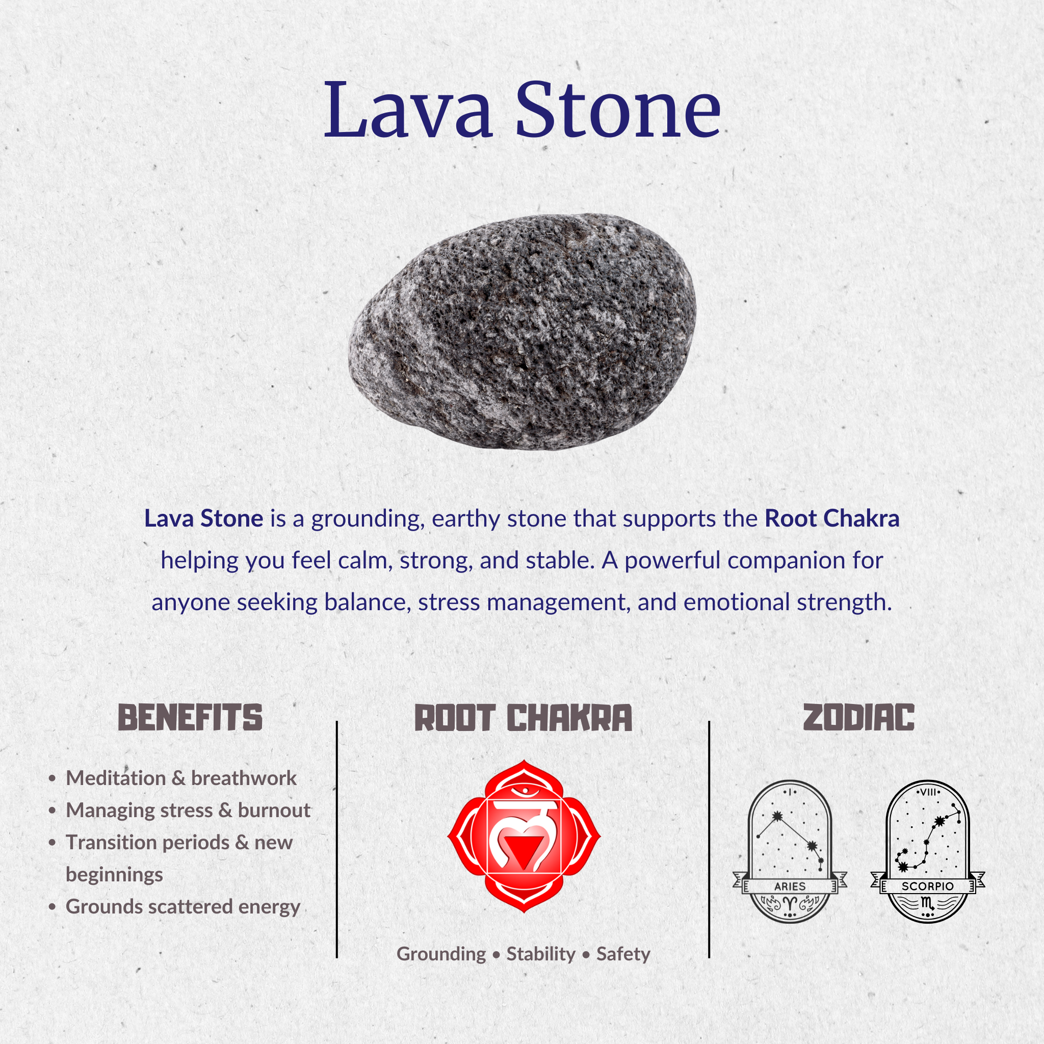 Lava Stone Bracelet