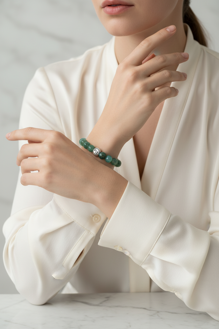 Moss Agate Bracelet