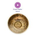 crown singing bowl Note B