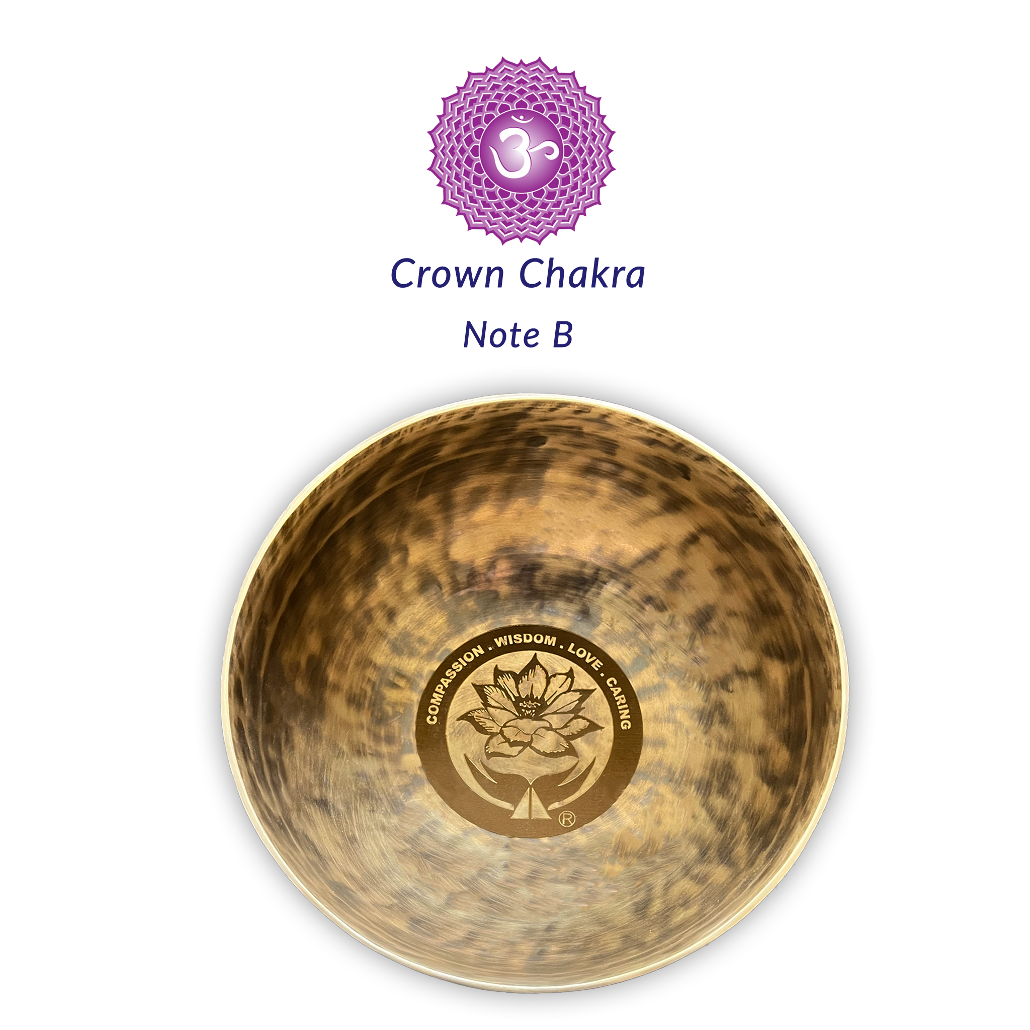 crown singing bowl Note B