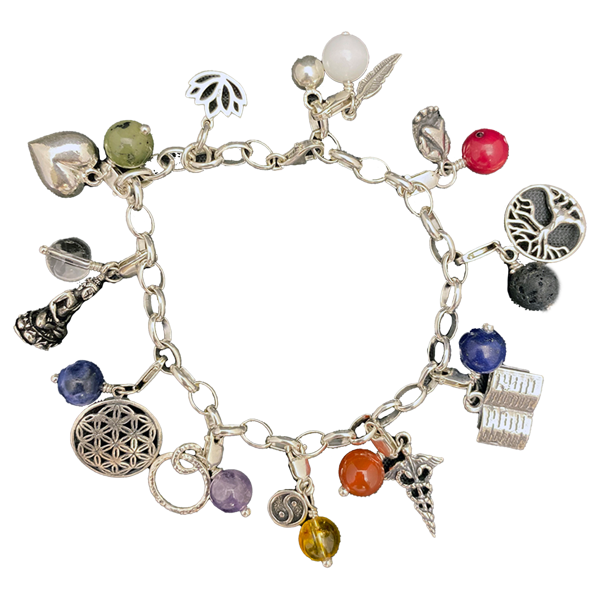 Caritas Process® Bracelet + 10 Charms