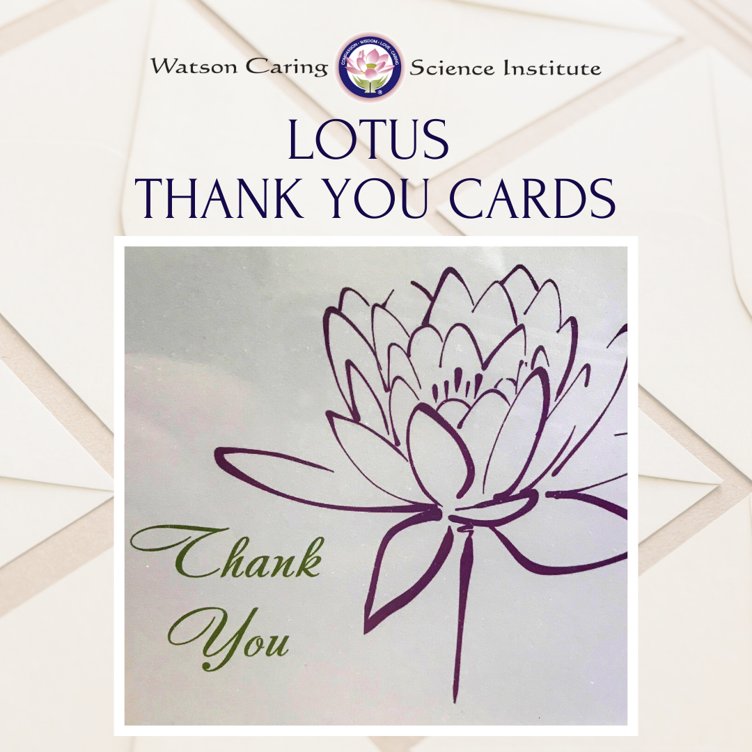 Lotus Thank You Cards